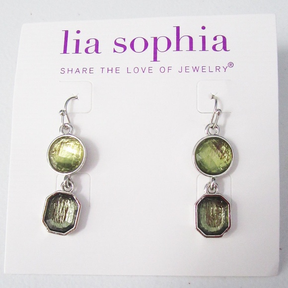 Lia Sophia Jewelry Necklace and Earrings set - Picture 5 of 6